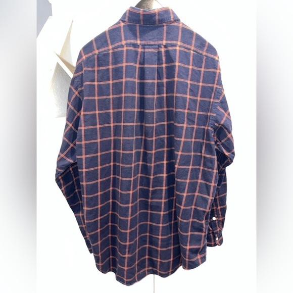 Ralph Lauren Men’s Blaire Cotton Button Down Plaid Long Sleeve Size Large - Picture 4 of 4